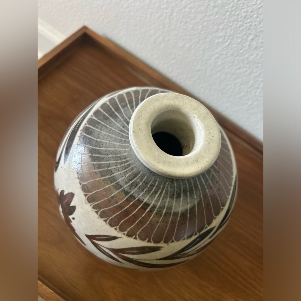 🛑SOLD🛑 Vintage Chinese Cizhou Style Vase | Kiln | Minimalist - Picture 5 of 6